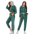 Casual Two Piece Tracksuits Hoodie and LongPants